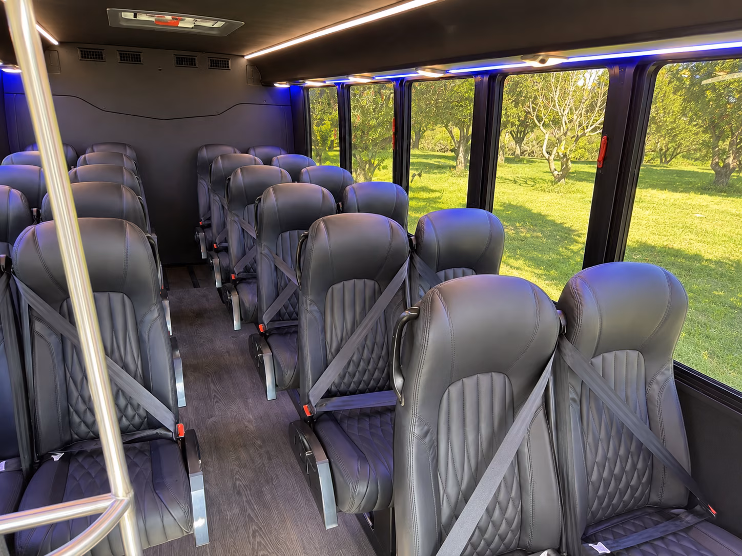 minibuses and charter buses for prom groups of every size in hammond